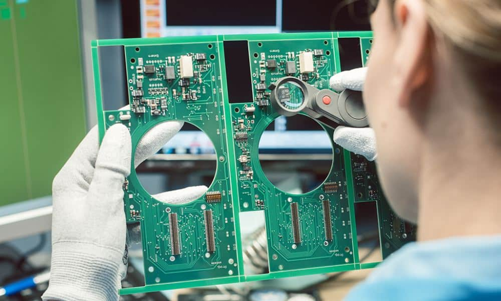 PCB assembly for diagnostic module