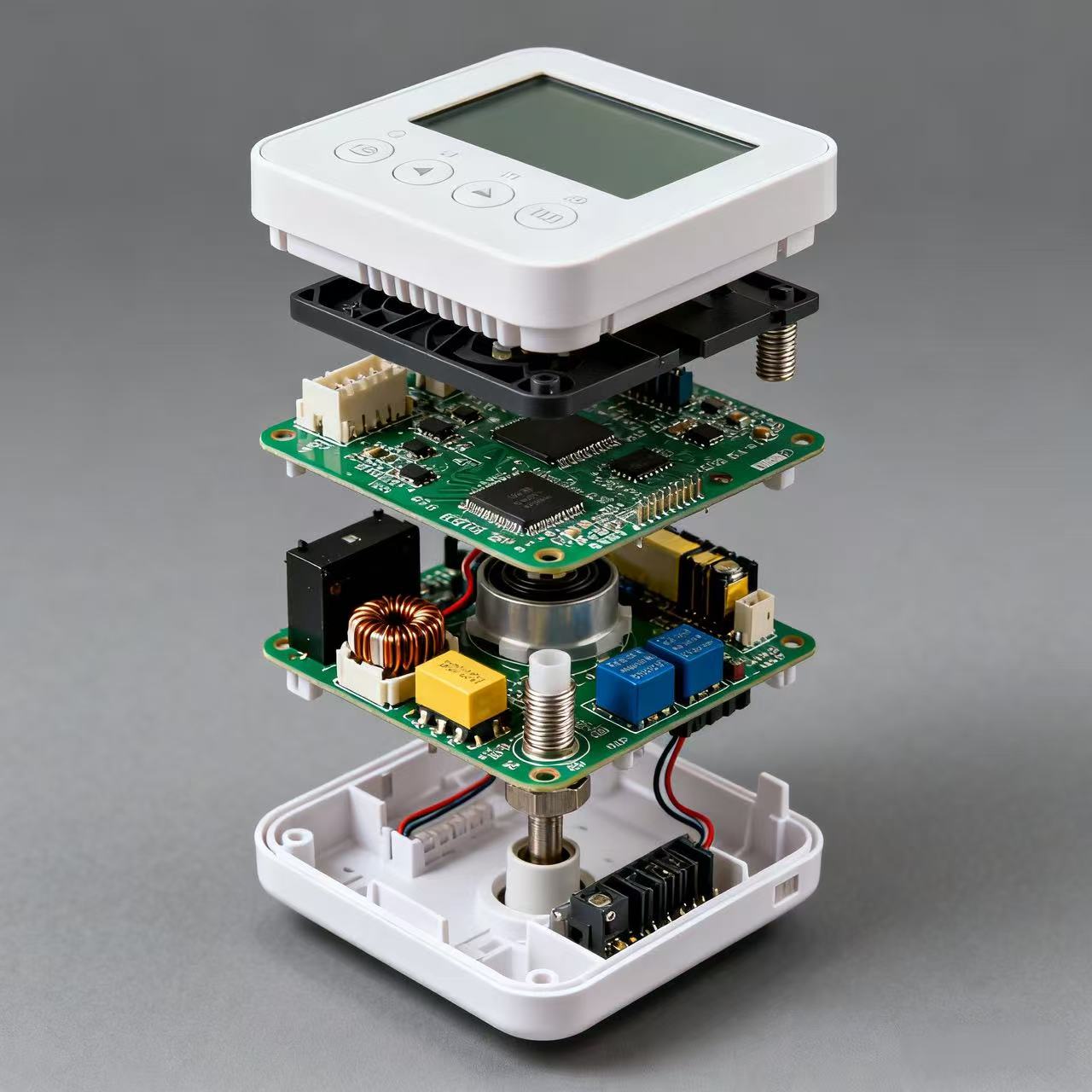 Smart Thermostat Exploded View