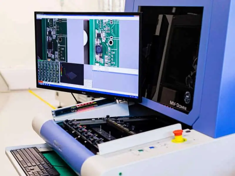 production yield in electronics manufacturing automated optical inspection AOI process