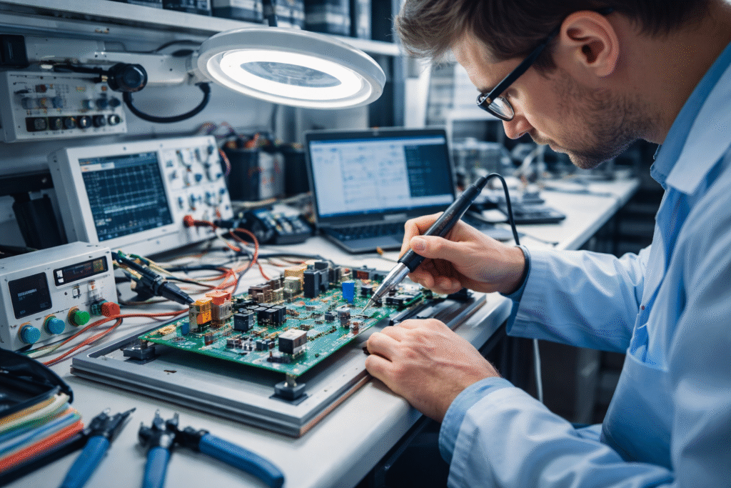 rapid prototyping in electronics manufacturing PCB development workstation