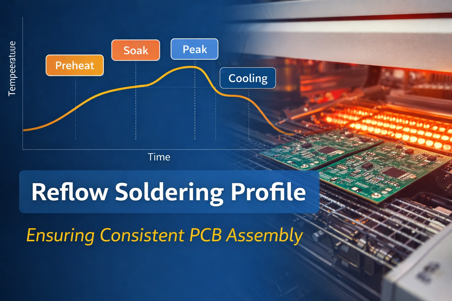 reflow soldering profile pcb assembly process
