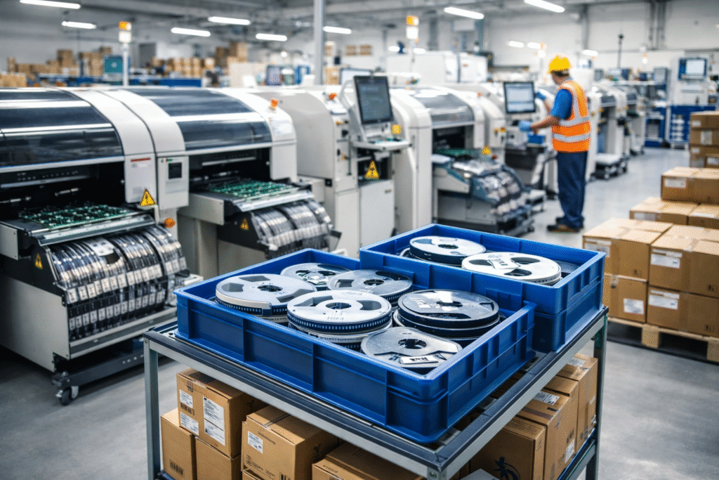 Manufacturing Delays in Electronics Production SMT process setup