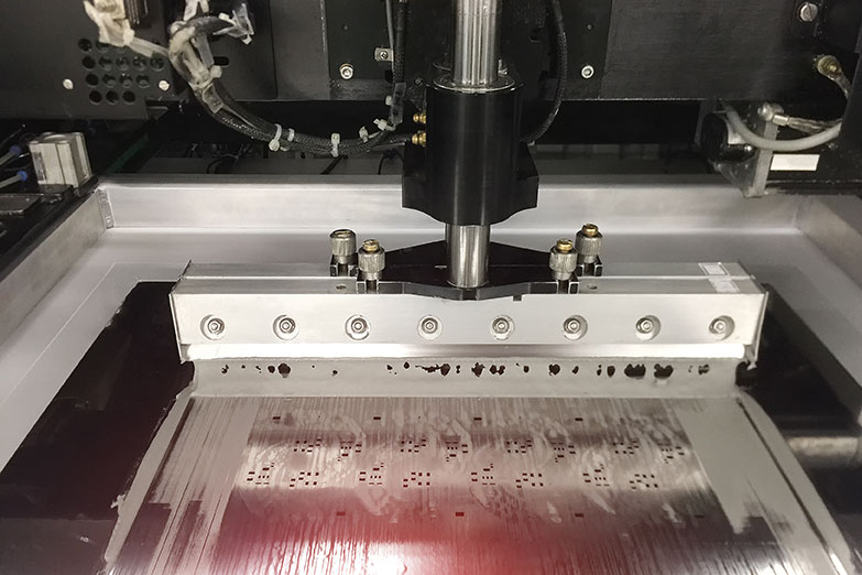 solder paste printing process affecting production yield in electronics manufacturing