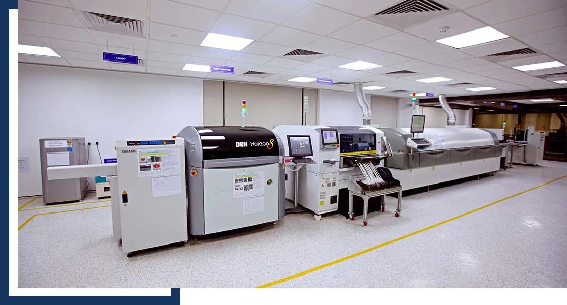 SMT PCB assembly line related to cold solder joint PCB defects