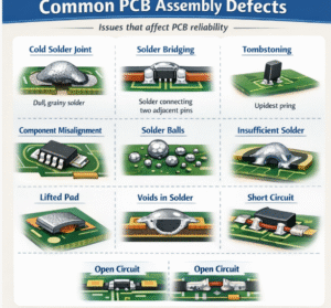 Pcsb Failures 10 PCB Assembly Defects and How to Fix Them