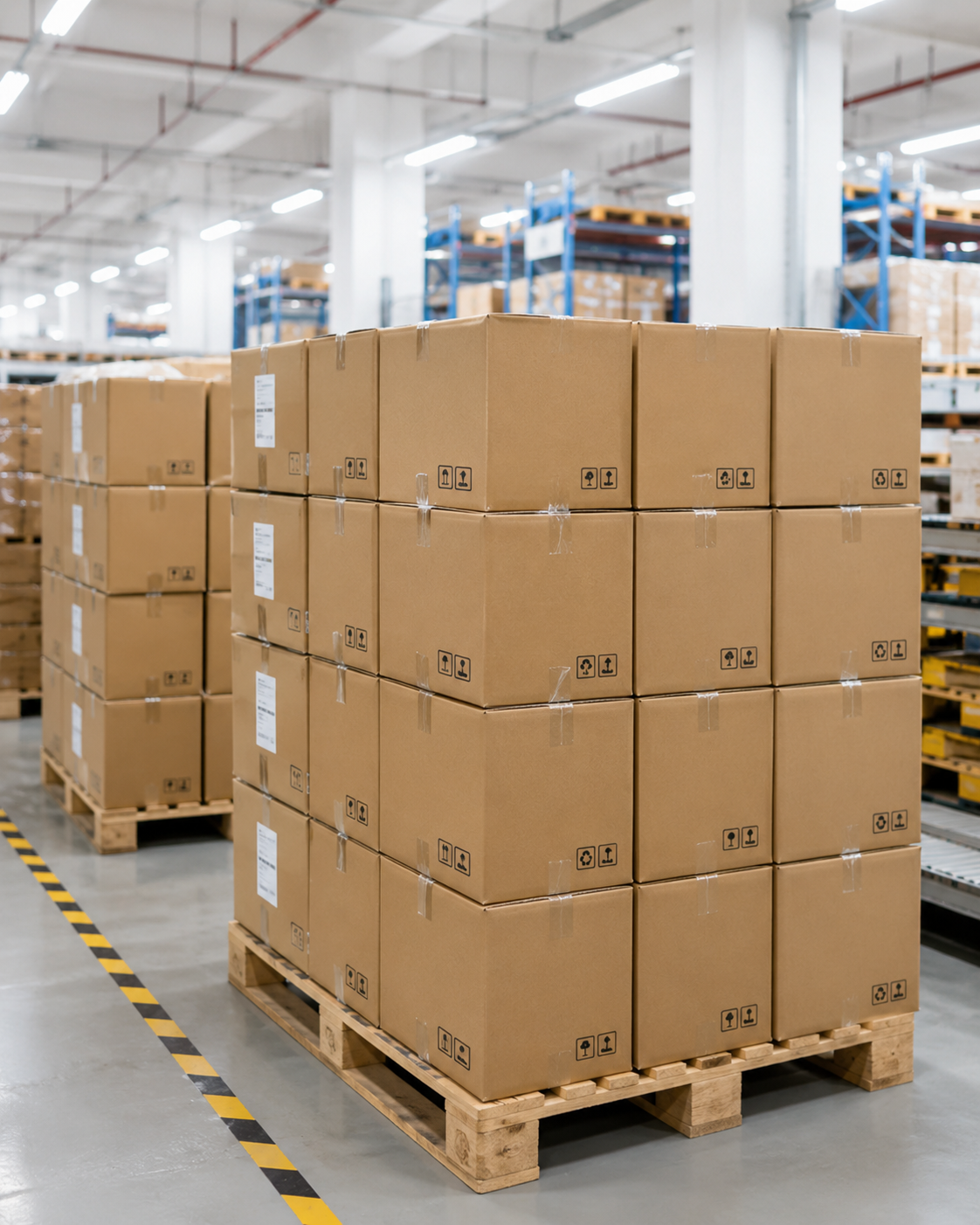 Packaging and shipment-ready carton boxes for electronic products