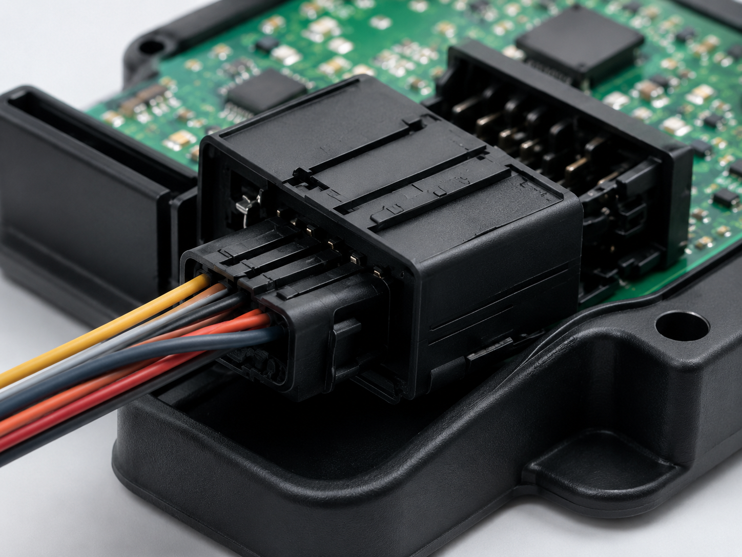 Connector assembly check for automotive electronic module