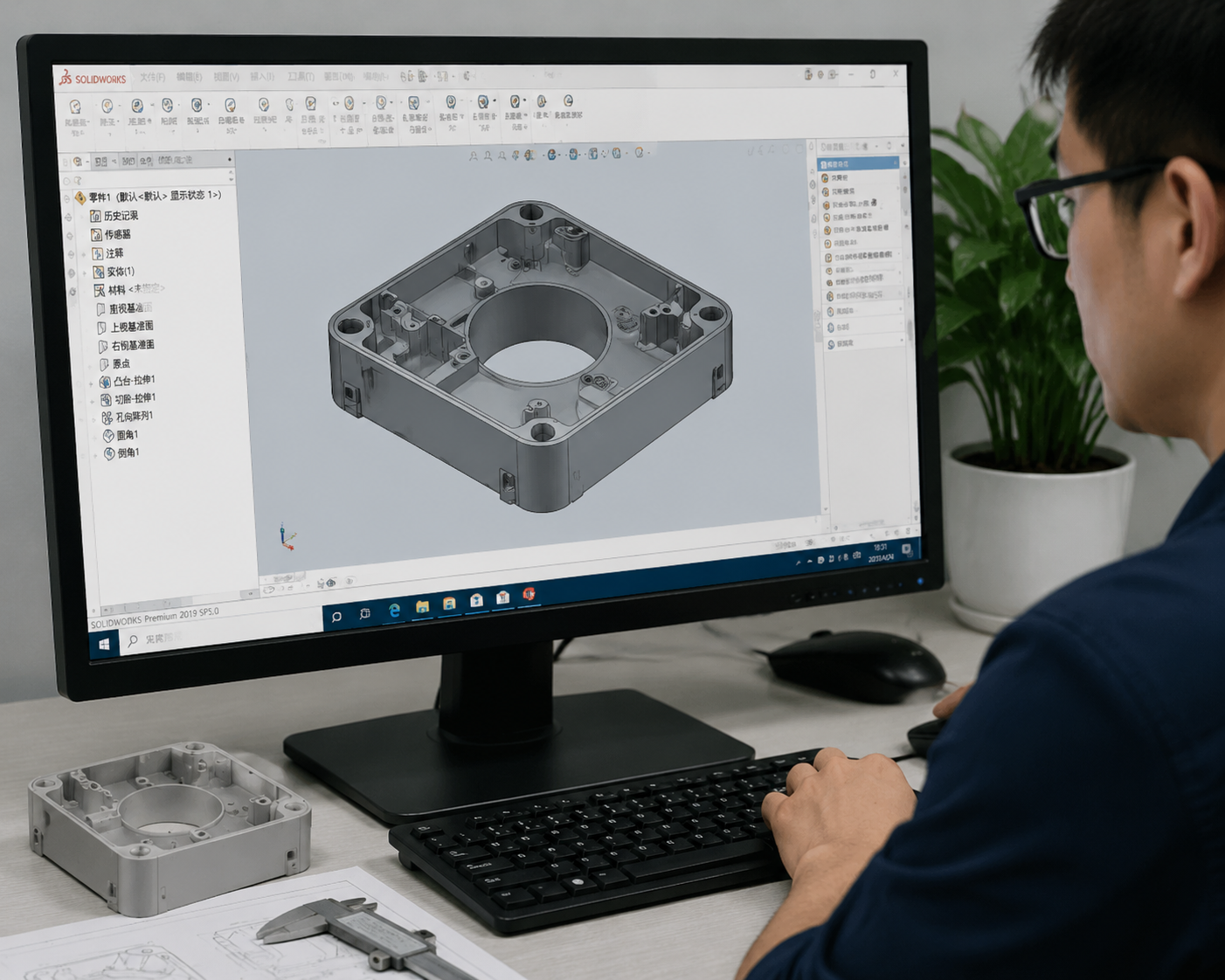 Design adjustment for enclosure prototype structure