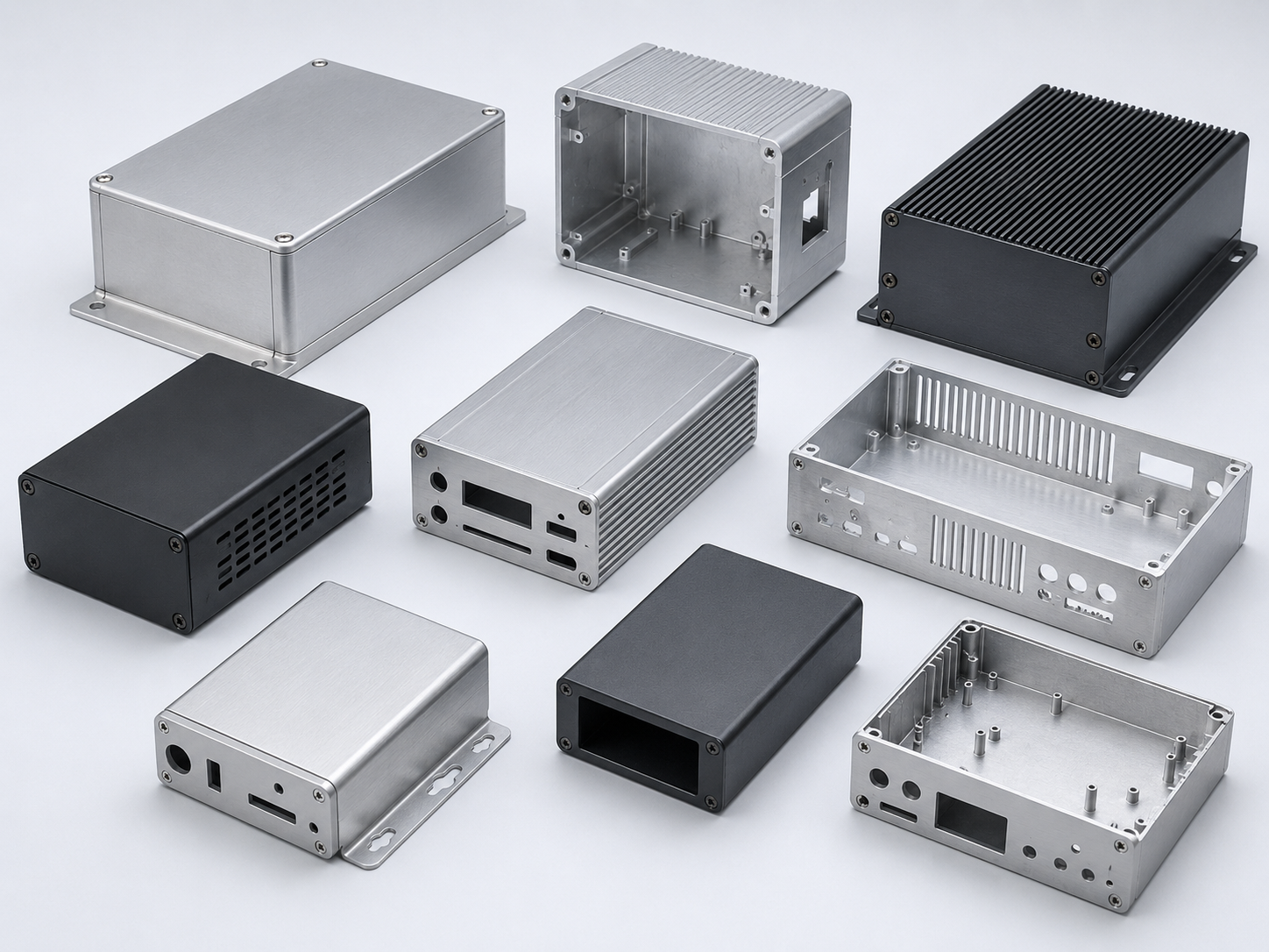 Metal electronic housings for electronic products