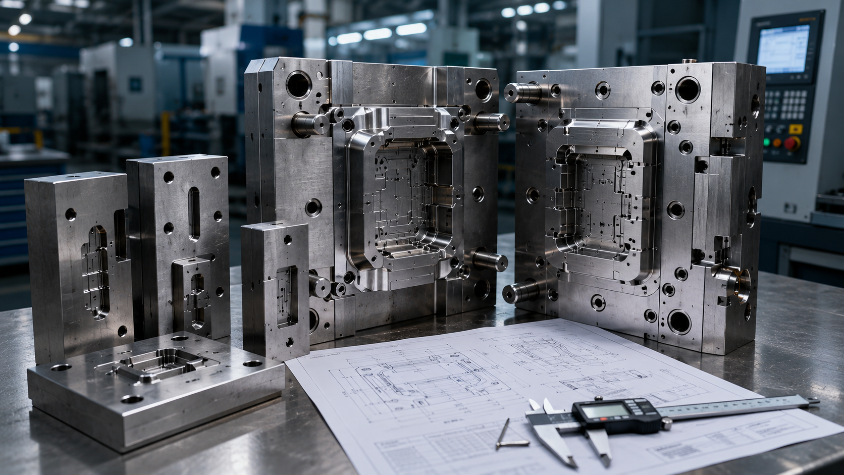 Plastic injection mold steel guide for mold selection and tool life