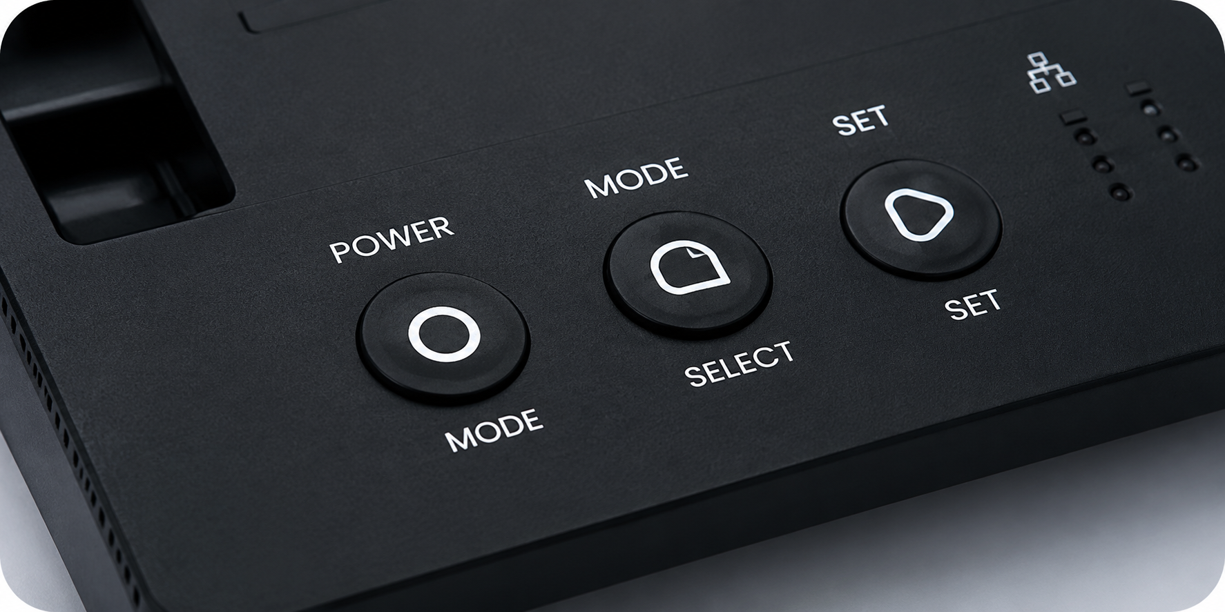Silk printing and marking for control panel housings