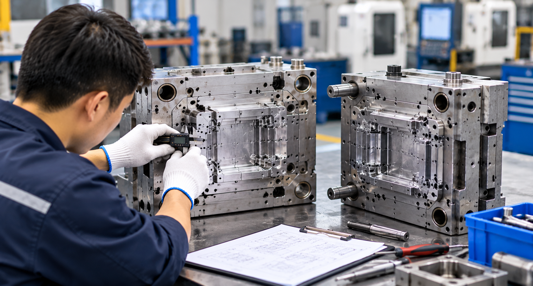Existing mold transfer and continued injection molding production