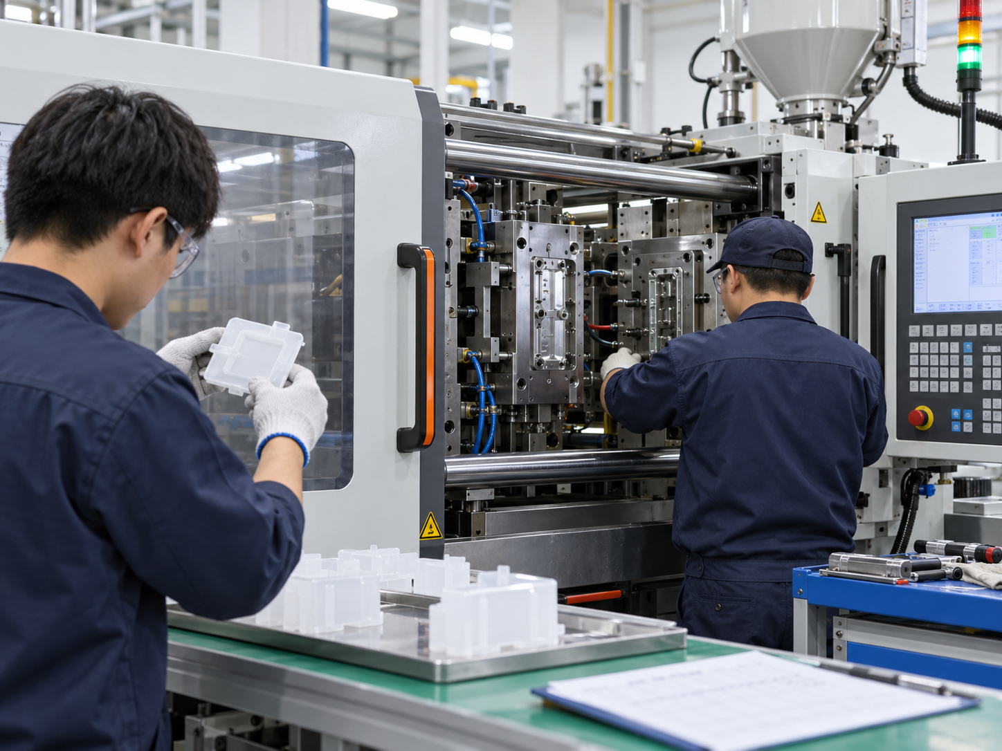 T0 injection mold trial